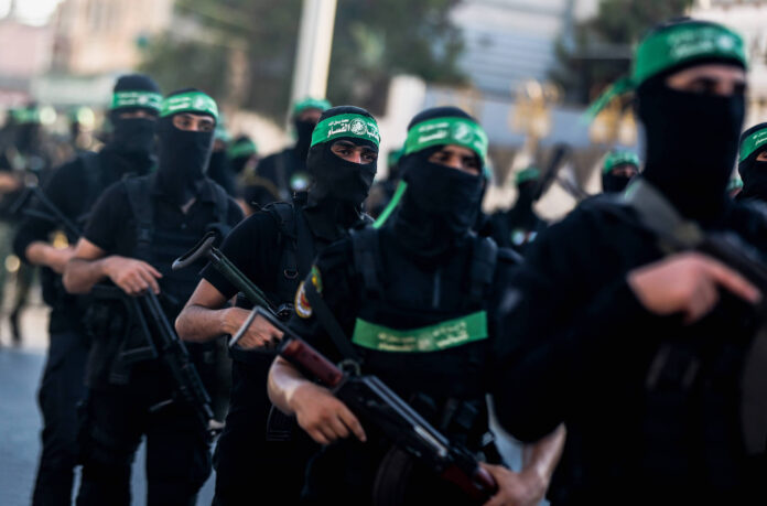 Die Izz ad-Din Al-Qassam-Brigaden der Hamas in Gaza-Stadt am 20.07.2022. Foto IMAGO / ZUMA Wire