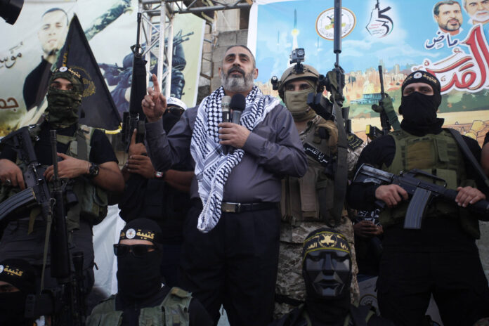 Bewaffnete Palästinenser des Dschenin-Bataillons und des Islamischen Dschihad, 6. Oktober 2022, Dschenin. Foto IMAGO / ZUMA Wire