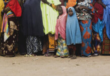 Ngarannam im Bundesstaat Borno im Nordosten Nigerias, einer Hochburg der Terrororganisation Boko Haram. Foto IMAGO / photothek