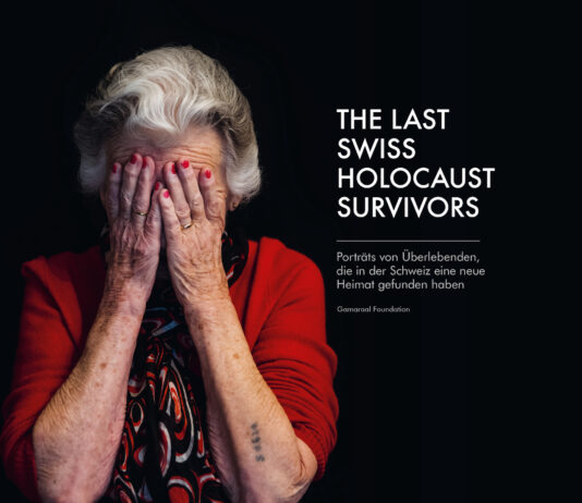 Foto Cover "The Last Swiss Holocaust Survivors", von Anita Winter, Stämpfli Verlag.