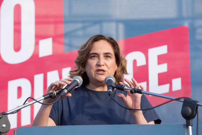 Bürgermeisterin von Barcelona Ada Colau. Foto IMAGO / Pacific Press Agency