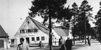 Föhrenwald – das jüdische Schtetl in Oberbayern. Foto United States Holocaust Memorial Museum USHMM, mit freundlicher Genehmigung der Hebrew Immigrant Aid Society.