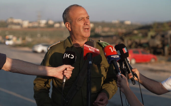 Der Chef des IDF-Zentralkommandos, Generalmajor Yehuda Fox. Foto Israelische Verteidigungsstreitkräfte IDF