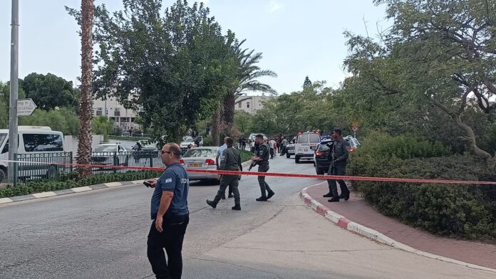 Anschlag in Maale Adumim. Foto Shooting attack in Maale Adumim