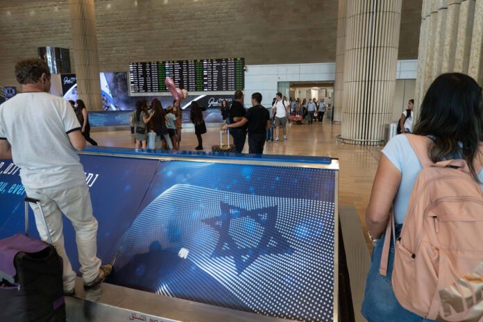 Internationaler Flughafen Ben Gurion bei Tel Aviv. Foto IMAGO / ZUMA Wire