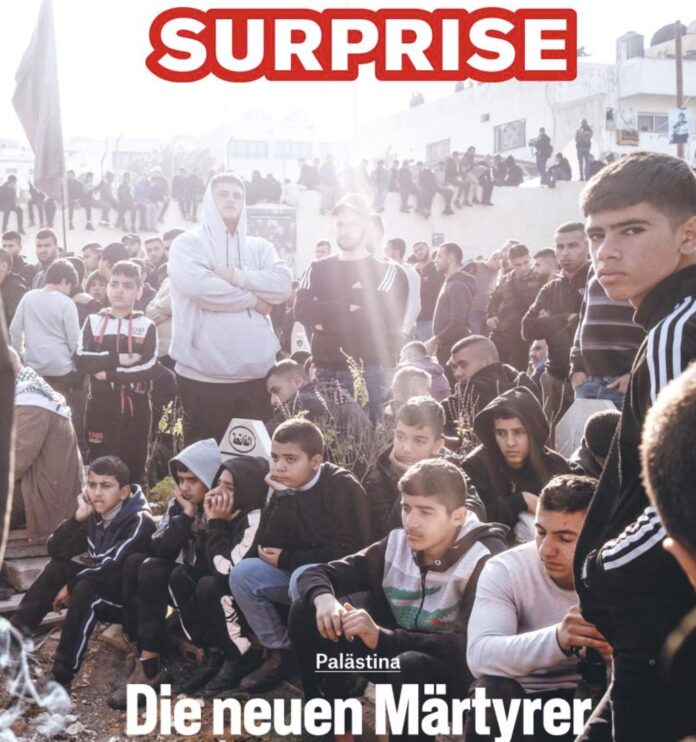 Foto Screenshot Surprise-Magazin Cover