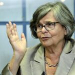 Die ehemalige SP-Bundesrätin Ruth Dreifuss hat den Finanzierungsstopp der Schweiz für palästinensische und israelische NGOs scharf kritisiert. Foto IMAGO / ZUMA Press