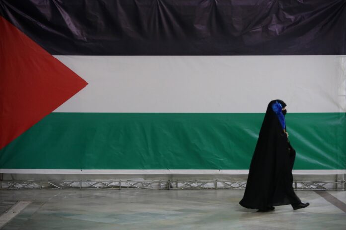 Veranstaltung im Iran zur Unterstützung der Hamas. Foto IMAGO / ZUMA Wire