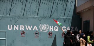 Der Sitz des UN-Hilfswerks für Palästinaflüchtlinge (UNRWA) in Gaza-Stadt. Foto IMAGO / ZUMA Wire