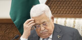 Der Präsident der Palästinensischen Autonomiebehörde Mahmoud Abbas am 24. Oktober 2023 in Ramallah. Foto IMAGO / ABACAPRESS