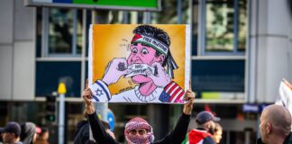 Pro-Palästinensische Demonstration in Zürich am 28.10.2023. Es wurden antisemitische Parolen und Gewaltaufrufe geäussert. Foto IMAGO / dieBildmanufaktur