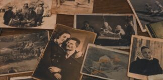 Symbolbild. Familienfotos der Familie Ulma, die im Zweiten Weltkrieg viele Juden gerettet haben. Foto IMAGO / NurPhoto