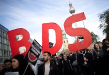 BDS / Palästina Solidaritätsdemonstration, Berlin, 04.11.2023. Foto IMAGO / IPON