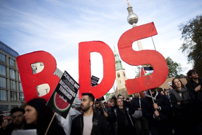 BDS / Palästina Solidaritätsdemonstration, Berlin, 04.11.2023. Foto IMAGO / IPON
