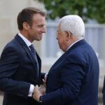 Emmanuel Macron und Mahmoud Abbas. Foto IMAGO / PanoramiC