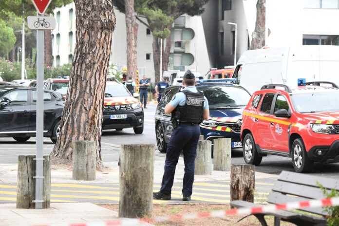Zwei Explosionen und ein Brand beschädigten die Beth-Yaakov-Synagoge in La Grande Motte, 24. August 2024. Foto IMAGO / PanoramiC