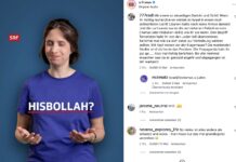 SRF «erklärt» die Hisbollah Foto Screenshot SRF / Instagram