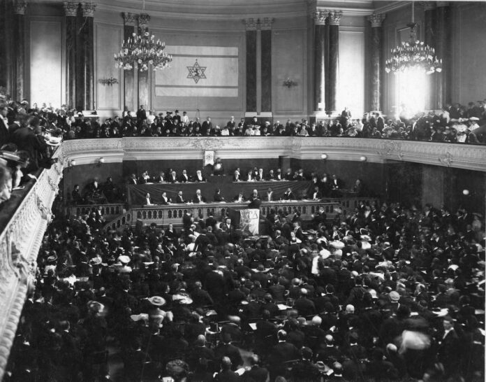 Im Jahr 1897 versammelten sich mehr als 200 jüdische Delegierte aus 17 Ländern für drei Tage – vom 29. bis zum 31. August – in Basel. Foto IMAGO / World History Archive
