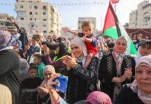 Hungersnot in Gaza? UNO-Zahlen sagen etwas anderes Feier während Massenhochzeit in Gaza am 11. Mai 2026. Foto IMAGO / Middle East Images